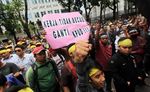 Tuntut Pemilu Jujur, Pendemo Sambangi KPUD