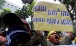 Tuntut Pemilu Jujur, Pendemo Sambangi KPUD
