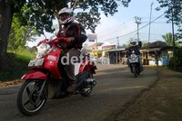 Touring yang melibatkan motor Milan dan Paris tersebut dilepas oleh GM Marketing PT Asean Motor Internationalk Redy Sun dari kantor pusat PT Asean Motor International, Gedung Asean Tower di Jl Samanhudi no.10 Jakarta Pusat. (Ahmad Toriq/detikOto).