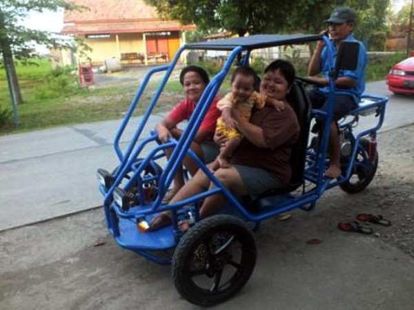 BeKot, Becak Bermotor Buatan Siswa SMK