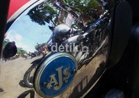 Peseta membawa motor antik dan tua, meski ada yang tergolong baru seperti Harley-Davidson. Motor antik tua yang saat ini hadir, ada yang bermerek Mechles, NSU buatan tahun 1932, Norton, BSA, Ariel dan masih banyak lainnya. Santi Rahayu/detikcom.
