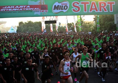 Puluhan Ribu Orang Ramaikan JI10K