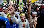 Bayi dan Hantu Bisa Milih, KPUD Jakarta Didemo