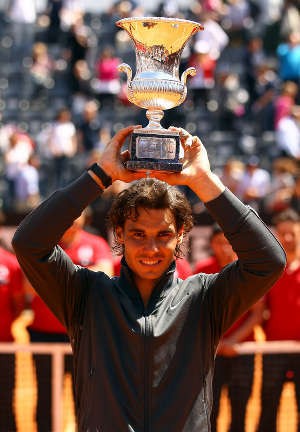 Tundukkan Djokovic, Nadal Juara Roma Masters