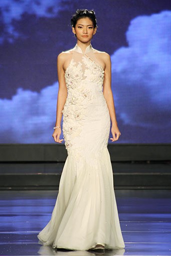 Sally Koeswanto Flor Del Amor. Jakarta Fashion & Food Festival 2012 at Ballroom Hotel Harris. Kelapa Gading. Jakarta. [Foto: Mohammad Abduh/Wolipop]