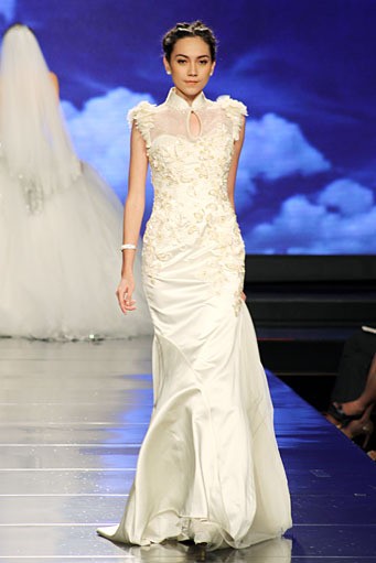 Sally Koeswanto Flor Del Amor. Jakarta Fashion & Food Festival 2012 at Ballroom Hotel Harris. Kelapa Gading. Jakarta. [Foto: Mohammad Abduh/Wolipop]