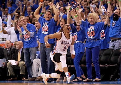 Sungkurkan Lakers, Thunder Tantang Spurs di Final Wilayah