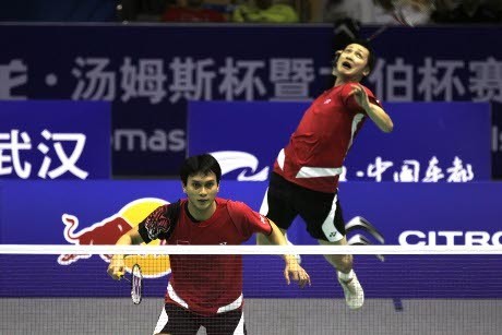 Alvent/Ahsan, Pasangan Dadakan Penentu Kemenangan