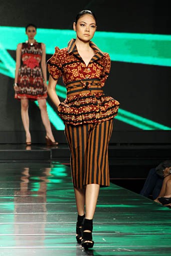 Stephanus Hamy Jakarta Fashion & Food Festival 2012 IPMI, at Ballroom Hotel Harris Kelapa Gading, Jakarta. (Photo by Mohammad Abduh/Wolipop)