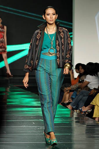 Stephanus Hamy Jakarta Fashion & Food Festival 2012 IPMI, at Ballroom Hotel Harris Kelapa Gading, Jakarta. (Photo by Mohammad Abduh/Wolipop)