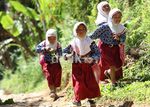 Wajah Ceria Anak-anak Gunung Padang