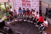 Acara tersebut dihadiri oleh bintang film The Raid Yayan Ruhiyan. Herianto Batubara/detikHot.
