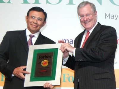 BRI Raih Forbes Global 2.000