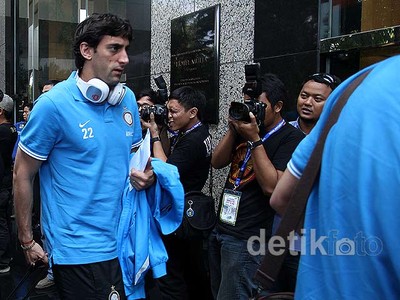 Skuad Inter Milan Tiba di Indonesia