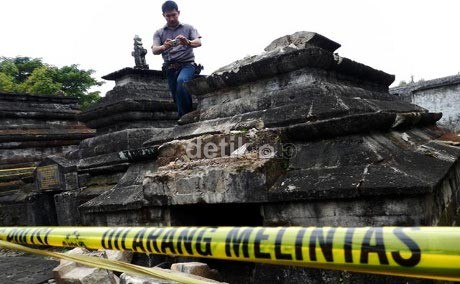 Polisi Buru Pelaku Perusakan Makam Sultan Hasanuddin