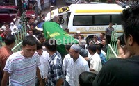 Rumah duka yang terletak di kelurahan Wenang Selatan Pondol, kecamatan Wenang, terlihat ramai dengan pelayat yang ingin memberikan penghormatan terakhir. Asrar Yusuf/detikcom.