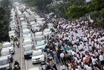 Karyawan Trisakti Demo, Grogol-Slipi Macet