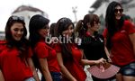 Bidadari Lenggak-lenggok di Bundaran HI