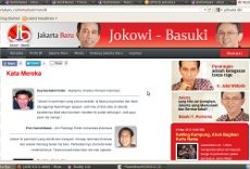 Testimoni Najwa dan Abraham Dihapus dari Situs Jokowi-Basuki