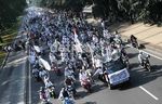 Ada Pawai Anti Lady Gaga, Thamrin-Sudirman Macet
