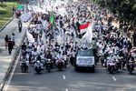 Ada Pawai Anti Lady Gaga, Thamrin-Sudirman Macet