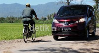 Start dari Kalyana Resort, detikOto dan 3 rekan lainnya mendapatkan kesempatan menguji MPV Evalia SV otomatis. Muhammad Ikhsan/detikOto.