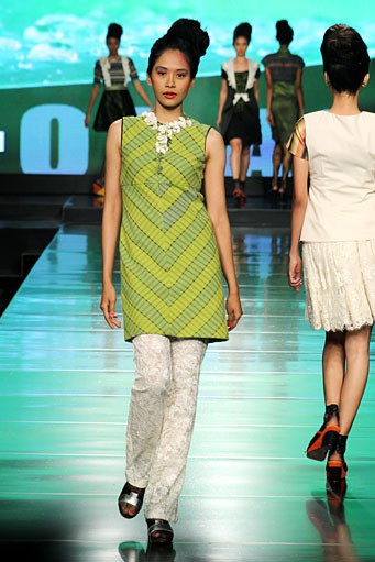 Musa Widyatmodjo The Flobamora Indone[she]aku Jakarta Fashion & Food Festival 2012 at Ballroom Hotel Harris. Kelapa Gading. Jakarta. [Foto: Mohammad Abduh/Wolipop]