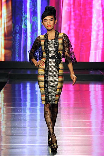 Musa Widyatmodjo The Flobamora Indone[she]aku Jakarta Fashion & Food Festival 2012 at Ballroom Hotel Harris. Kelapa Gading. Jakarta. [Foto: Mohammad Abduh/Wolipop]