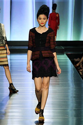 Musa Widyatmodjo The Flobamora Indone[she]aku Jakarta Fashion & Food Festival 2012 at Ballroom Hotel Harris. Kelapa Gading. Jakarta. [Foto: Mohammad Abduh/Wolipop]