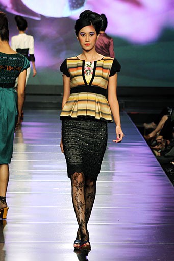 Musa Widyatmodjo The Flobamora Indone[she]aku Jakarta Fashion & Food Festival 2012 at Ballroom Hotel Harris. Kelapa Gading. Jakarta. [Foto: Mohammad Abduh/Wolipop]