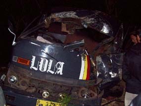 Mobil Pengantar Rombongan Lamaran Alami Rem Blong