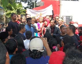 Walikota Malang Dampingi Istri Maju Pilkada