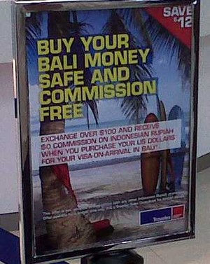 Bali Money Lebih Dikenal Warga Australia Daripada Rupiah