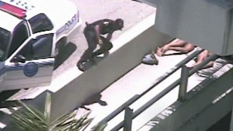 Makan Wajah Gelandangan, Pria Bugil Ditembak Mati Polisi AS