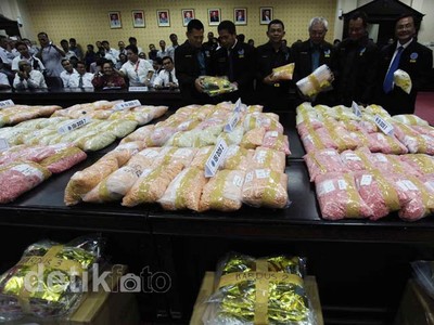 Penyelundupan 1,5 Juta Butir Ekstasi Digagalkan