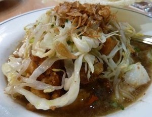 Resep Pembaca: Tahu Lontong Saus Kecap