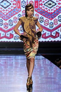 Denny Wirawan KILIMOLOGY. Jakarta Fashion & Food Festival 2012 at Ballroom Hotel Harris. Kelapa Gading. Jakarta. [Photo: Mohammad Abduh/Wolipop]