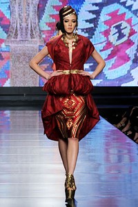 Denny Wirawan KILIMOLOGY. Jakarta Fashion & Food Festival 2012 at Ballroom Hotel Harris. Kelapa Gading. Jakarta. [Photo: Mohammad Abduh/Wolipop]