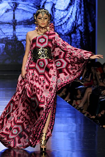 Denny Wirawan KILIMOLOGY. Jakarta Fashion & Food Festival 2012 at Ballroom Hotel Harris. Kelapa Gading. Jakarta. [Photo: Mohammad Abduh/Wolipop]