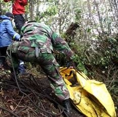 Ini Rincian Temuan Warga di Lokasi Jatuhnya Sukhoi di Gunung Salak