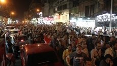 Demonstran Mesir Bakar Markas Kampanye Capres Shafiq