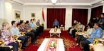 Presiden SBY Menerima Delegasi ANZ