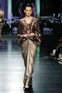 Priyo Oktaviano Palais Royal. Jakarta Fashion & Food Festival 2012. INNOFASHION at Ballroom Hotel Harris Kelapa Gading. Jakarta. [Foto: Mohammad Abduh/Wolipop]