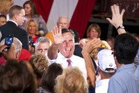 Dalam konvensi Agustus nanti, Romney akan secara resmi dinyatakan sebagai capres Republik. Romney juga akan menyampaikan siapa yang akan mendampinginya sebagai wakil presiden. (Foto:  REUTERS/Christopher DeVargas).