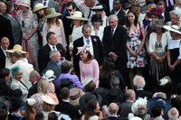 Kate langsung menjadi pusat perhatian di pesta itu. Getty Images.