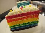 Nikmatnya Rainbow Cake, Si Dessert Cantik Lezat!