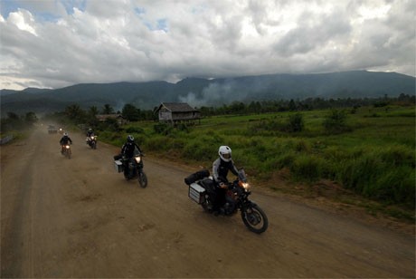 Yamaha Tenere dan Scorpio Jelajahi Halmahera