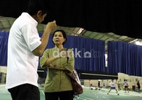 Namun sayang, mereka tidak bertemu dengan Ketua Umum PB PBSI Djoko Santoso.