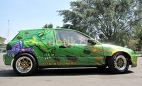Mobil ini mendapat gelar King Racing di Clas Mild Accelera Auto Contest Solo pekan lalu. Luthfi Andika/detikOto.