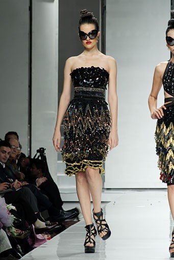 Didi Budiardjo Couture 2012 Claire de Lune at Grand Ballroom Hotel Mulia. Senayan. Jakarta. [Foto: Mohammad Abduh/Wolipop]